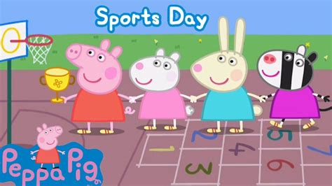 Peppa Pig Sports Day Games For Kids And Toddlers Long Jump Obstacle