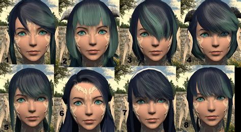 Check Unique Hairstyles In Ffxiv