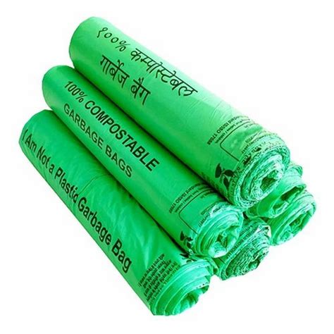 Compostable Cornstarch Garbage Bag At Rs Kg Garbage Bag In