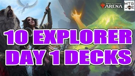 Explorer Decks For Day On Mtg Arena Pioneer Deck Ports Mtg