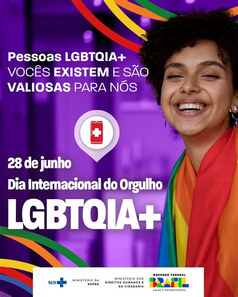 Ministério da Saúde on Twitter Pessoas LGBTQIA Vocês existem e são