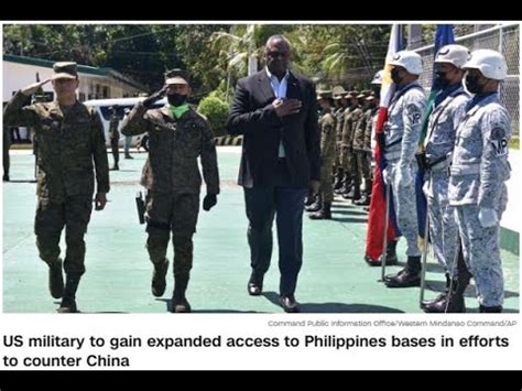 US Military To Gain Expanded Access To Philippines Bases In Efforts To