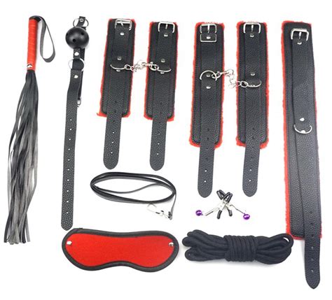 Sm Leather Plush Set Sex Toys Product Bundle Sm Tool Toy Set Adult