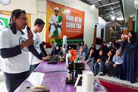 Relawan Santri Dukung Ganjar Gelar Pelatihan Grafis Dan Barista Di