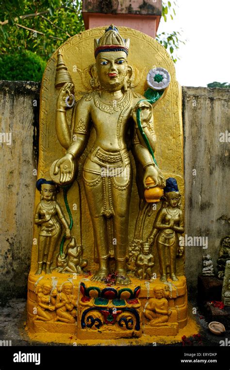 Buddha Statue ; Mahabodhi Temple , Mahabodhi Mahavihar , UNESCO World ...