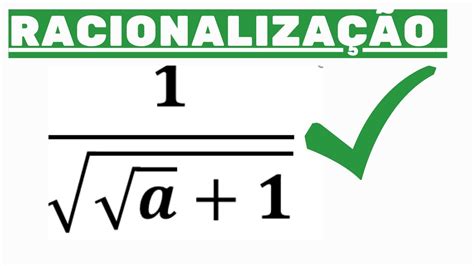 Racionaliza O De Denominadores Resolu O De Exerc Cios Exames Da Up