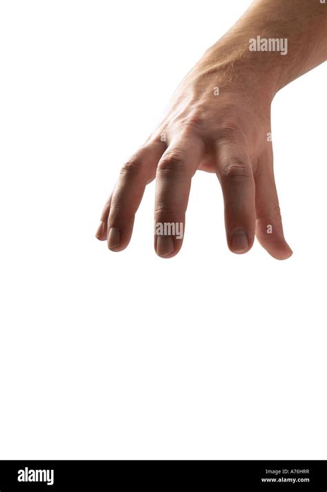 Grasping Hand Close Up Stock Photo Alamy