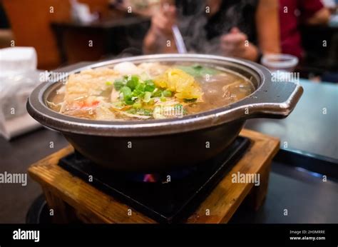 Stinky Tofu Hot Pot At Taiwan Stock Photo Alamy