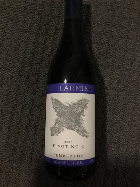 2021 Bellarmine Pinot Noir Australia Western Australia South West