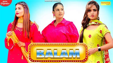 Check Out Latest Haryanvi Song Music Video Balam Sung By Vicky