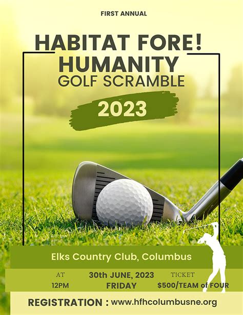 Golf Outing Habitat For Humanity Of Columbus Nebraska