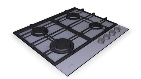 3D model Cooktop hob SIMFER H60H40W511 - TurboSquid 1804008