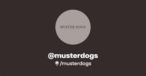 @musterdogs | Linktree