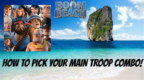 Boom Beach How To Pick Your MAIN Troop Combo YouTube