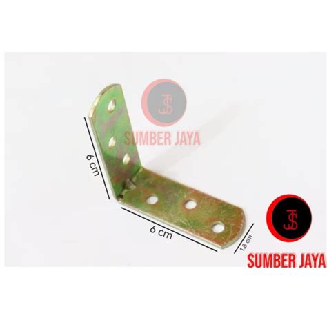 Jual Plat Siku L Rak Verseng Besi X X Mm Shopee Indonesia