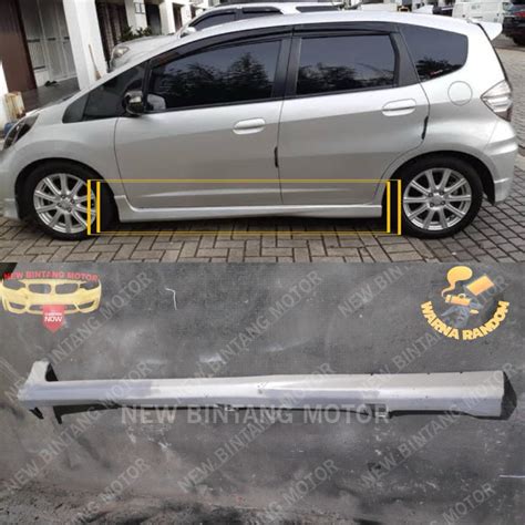 Jual Bodykit Samping Sideskirt Honda Jazz Ge Kiri Original Shopee