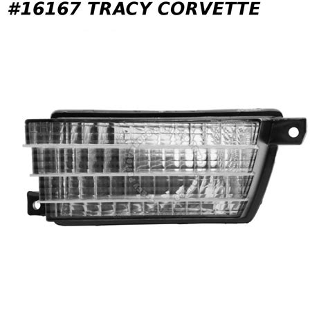 1973 1974 Corvette Left Hand Parking Light Lens Each Tracy