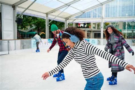 Affordable Winter Activities For Families In London Ice Rink Canary Wharf