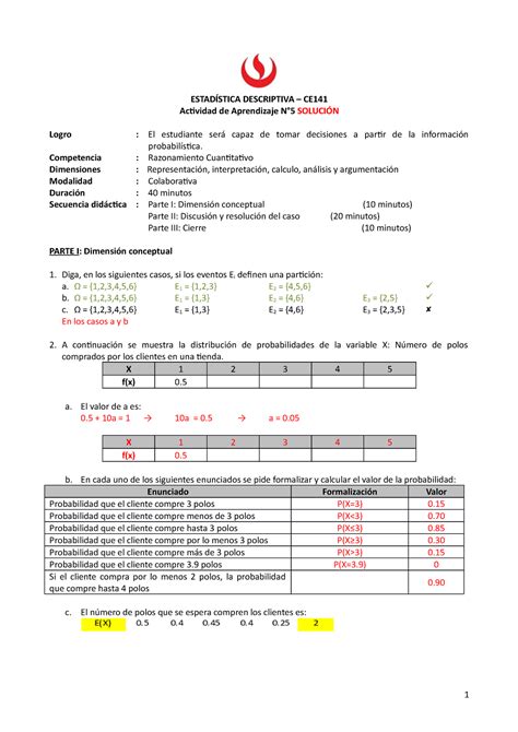 CE141 Estadística Descriptiva 202202 Act Aprend Semana 5 Sol