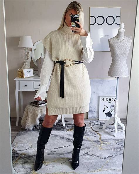 Dress DÉsirÉe On Instagram Perfect • Combo ⚜ Cette Robe Pull Crème