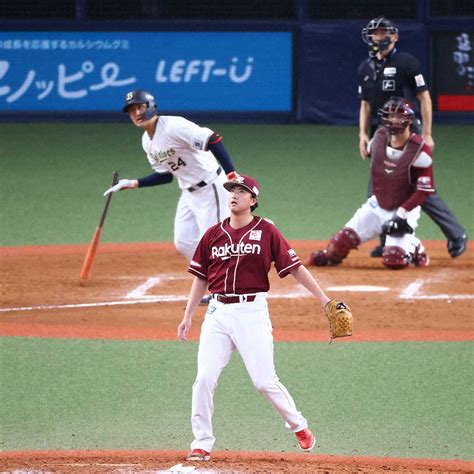 楽天 今季初サヨナラ負けで最下位転落前夜プロ1勝挙げた西垣がプロ初黒星 ライブドアニュース