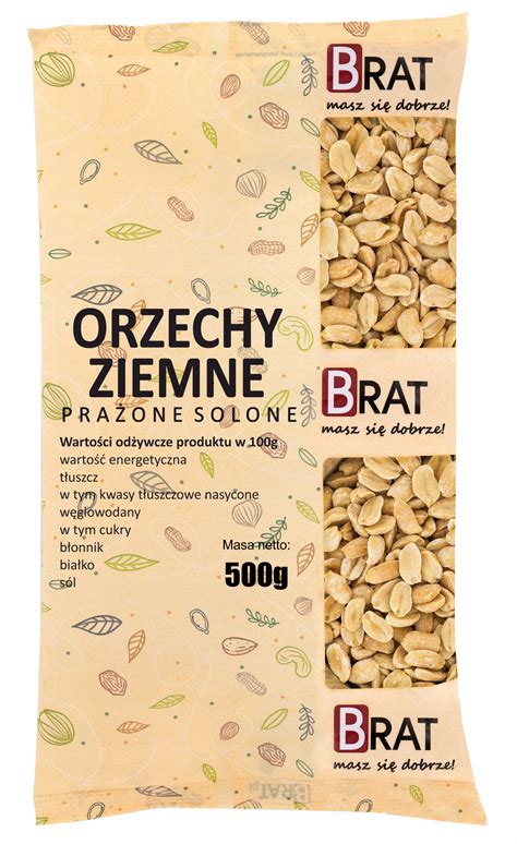 ORZECHY ZIEMNE 500g Arachidowe prażone solone 14067038798 Allegro pl