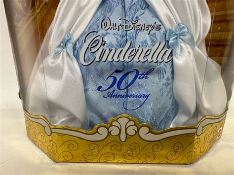 Walt Disneys Th Anniversary Cinderella Doll New In Box