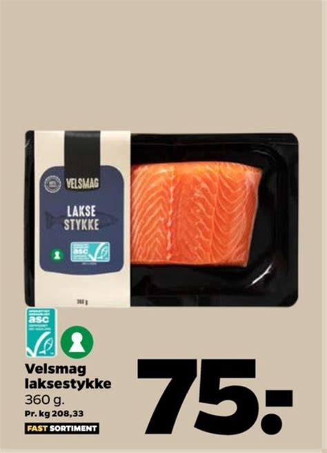 Velsmag Laksefilet Tilbud Hos Netto