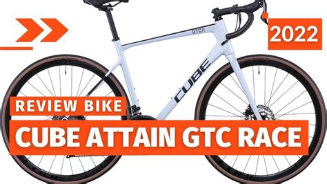 Cube Attain Gtc Race 2022 New Road Race Bike Insane Speed YouTube