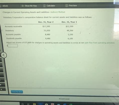 Ebook Show Me How Calculator Print Item Changes In Chegg