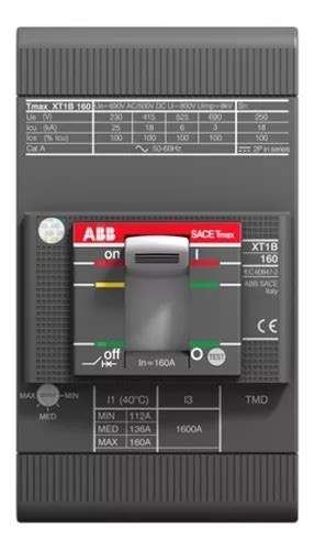 Interruptor Termomagn Tico Tmax Abb Xt C Tmd P