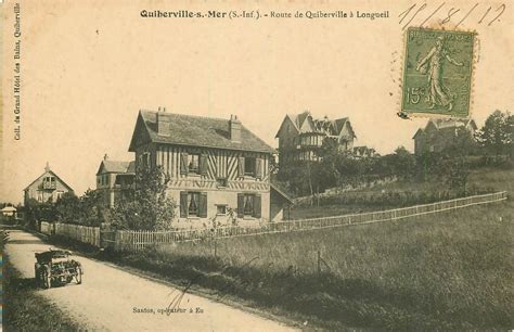 76 QUIBERVILLE SUR MER Route de Quiberville à Longueil 1917