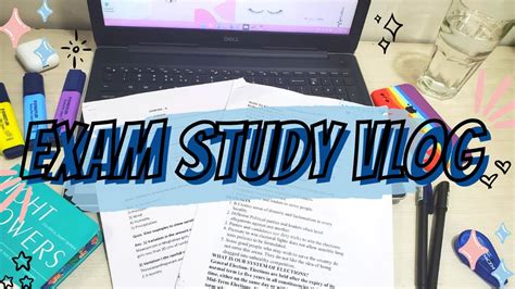 EXAM STUDY VLOG II A Productive 9th Grader Study Vlog Lots Of