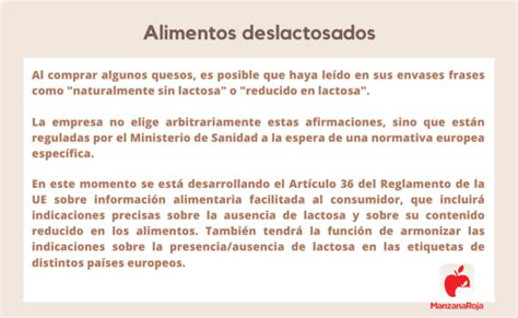 Quesos sin lactosa qué son cuáles son y lista de alimentos para