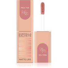 Gabriella Salvete Petra Nude Pillow Talk Rossetto Liquido Con Finish