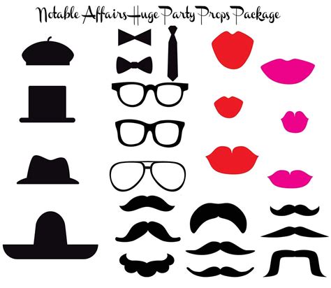 Photo Booth Prop Templates Free Printables