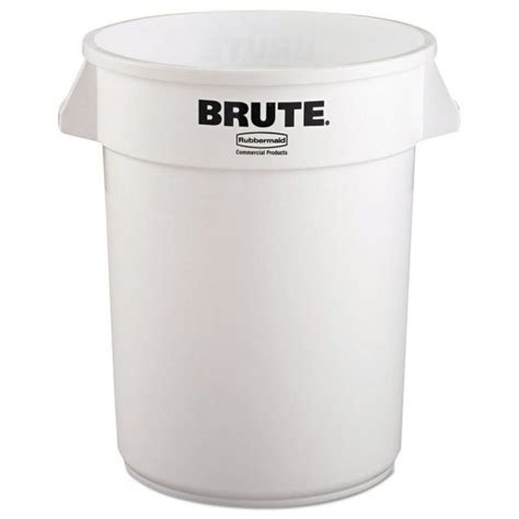 32 GALLON WHITE BRUTE TRASH CAN - Phoenix Container Corp