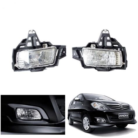 Globex Fog Light Lamp Assembly Innova Type With Bracket With Bulb