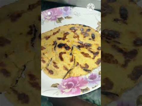 Besan Ki Roti Recipe Missi Roti Ytshort YouTube