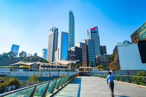 Premium Photo | Hong Kong city skyline China