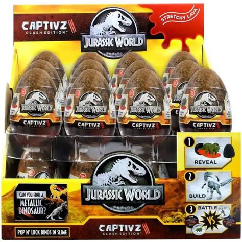 Jurassic World Dominion Captivz Dominion Edition Mystery Egg Pack 1