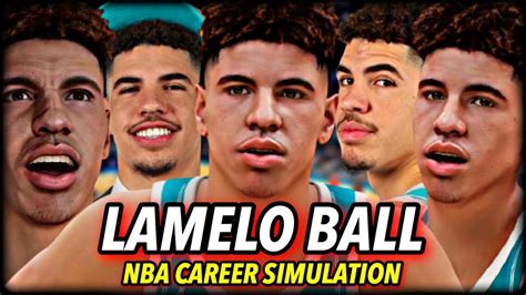 Lamelo Ball S Nba Career Simulation On Nba K Next Gen Saving