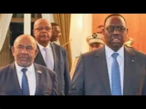 Alerte infos ça y est le président sénégalais Macky Sall renonce à un