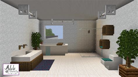 Minecraft Bathroom Designs