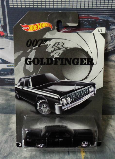 Yahooオークション Hotwheels 64 Lincoln Continental 007 Goldfin