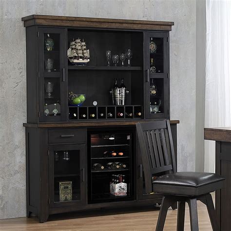 Ashford Back Bar W Hutch Eci Furniture Furniture Cart