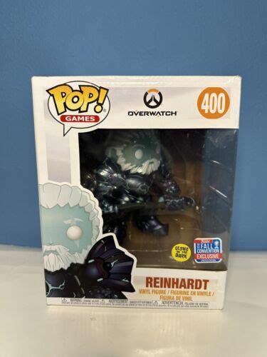 Nycc Overwatch Coldhardt Reinhardt Cm Pop Vinyl Figure