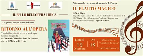 Sant Arpino Il Bello Dell Opera Lirica Lettura E Musica Al Palazzo