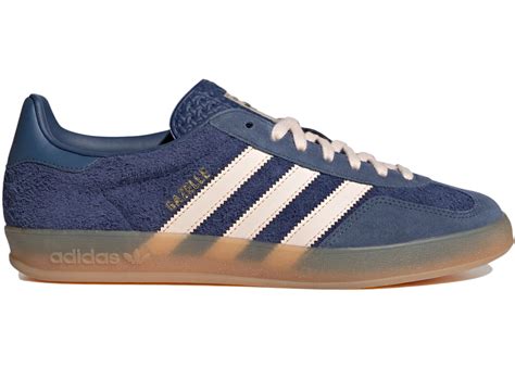 adidas Gazelle Indoor Dark Blue Bliss Orange Men's - JI0322 - US