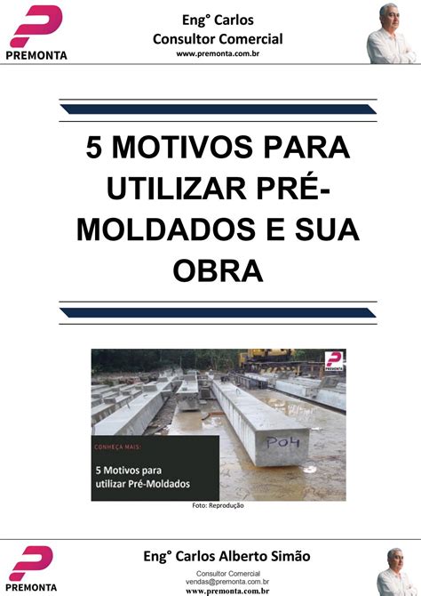 5 motivos para utilizar pré moldados em sua obra by Premonta Issuu